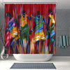 BigProStore Cute African Print Shower Curtains African Men Bathroom Decor Idea BPS0069 Small (165x180cm | 65x72in) Shower Curtain