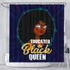 BigProStore Cute Educated Black Queen African American Print Shower Curtains Afrocentric Style Designs BPS114 Small (165x180cm | 65x72in) Shower Curtain