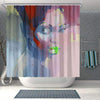 BigProStore Cute Natural Hair Shower Curtain Black Girl Bathroom Decor BPS0276 Small (165x180cm | 65x72in) Shower Curtain