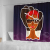 BigProStore Cute Pro Black Pride Afro Girl Shower Curtains African American Afrocentric Style Designs BPS197 Small (165x180cm | 65x72in) Shower Curtain