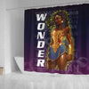 BigProStore Cute Wonder Afro Woman Shower Curtains African American African Bathroom Accessories BPS240 Small (165x180cm | 65x72in) Shower Curtain