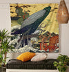 BigProStore Wonderful Tapestry Diving Whale Wall Hanging Decor Tarot Tapestry / S (51"x60" / 130x150cm) Tarot Tapestry