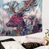BigProStore Wonderful Tapestry Dream Elk Medieval Europe Divination Tapestry Wall Hanging Tarot Tapestry