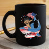 BigProStore Dabbing Yorkshire terrier Rides Shark Coffee Mug Father's Day Mother's Day Independence Day Gift Idea BPS109 Black / 11oz Coffee Mug