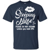 Sleeping Nurse Do Not Disturb Unless You Need Cpr Funny Nursing Shirt