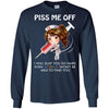 Piss Me Off I Will Slap You So Hard Funny Nurse Saying Quote T-Shirt