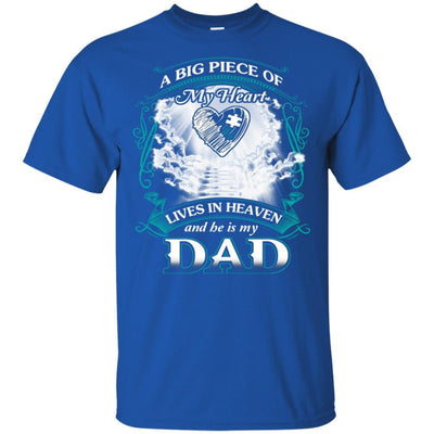 BigProStore Remembering Dad On His Death Anniversary Gift Missing Daddy T-Shirt G200 Gildan Ultra Cotton T-Shirt / Royal / S T-shirt