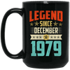 Legend Born December 1979 Coffee Mug 40th Birthday Gifts