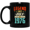 Legend Born July 1976 Coffee Mug 43rd Birthday Gifts