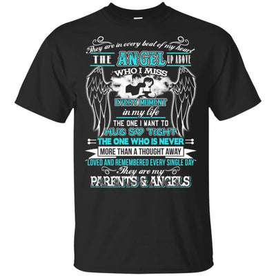 They Are My Grandparents And Angels T-Shirt Love Memory In Heaven Gift
