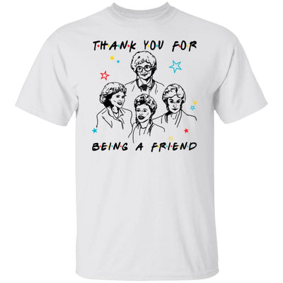 BigProStore Thank You For Being A Golden Friend Women T-Shirt V3 White / M T-Shirts