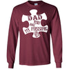 BigProStore Dad You Are My Missing Piece T-Shirt Special Father's Day Gift Idea G240 Gildan LS Ultra Cotton T-Shirt / Maroon / S T-shirt