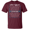 When I Lost You Missing Dad In Heaven T-Shirt Cool Father's Day Gift