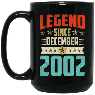 Legend Born December 2002 Coffee Mug 17th Birthday Gifts