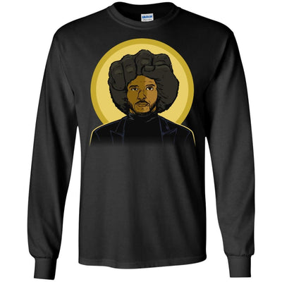 BigProStore African American Apparel Afro Pride T-Shirt For Pro Black Men Women G240 Gildan LS Ultra Cotton T-Shirt / Black / S T-shirt