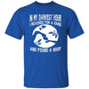 BigProStore Horse Lover Shirt In My Darkest Hour I Reach For A Hand And Found A Hoof Shirt Royal / S T-Shirts