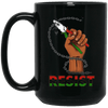 BigProStore Resist Mug African American Coffee Cup Pro Black Melanin Women Design BM15OZ 15 oz. Black Mug / Black / One Size Coffee Mug