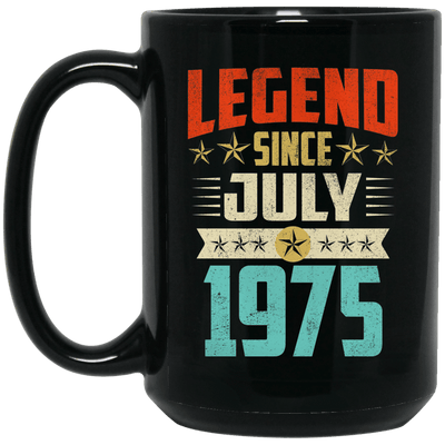 Legend Born July 1975 Coffee Mug 44th Birthday Gifts