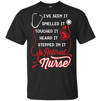 Funny Retired Nurse T-Shirt Quotes Design Cute Nursing Apparel Fashion