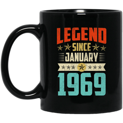 Legend Born January 1969 Coffee Mug 50th Birthday Gifts