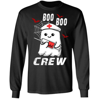 Boo Boo Crew Nurse Ghost T-Shirt Halloween Costume Gifts Shirts For Kids Men Women Boo Boo Crew T-shirt