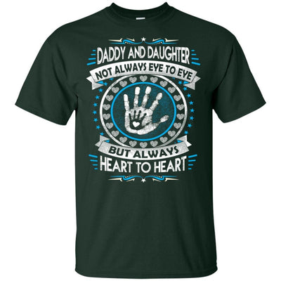 BigProStore Dad And Daughter Always Heart To Heart T-Shirt Father's Day Gift Idea G200 Gildan Ultra Cotton T-Shirt / Forest / S T-shirt