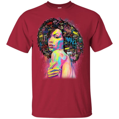 BigProStore African American Black Girl Magic T-Shirt For Melanin Women Afro Girls G200 Gildan Ultra Cotton T-Shirt / Cardinal / S T-shirt