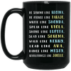Be Strong Be Fierce Inspired African American Mug Design