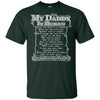 BigProStore For My Daddy In Heaven T-Shirt Missing Dad Poem Father's Day Gift Idea G200 Gildan Ultra Cotton T-Shirt / Forest / S T-shirt