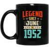 Legend Born June 1952 Coffee Mug 67th Birthday Gifts