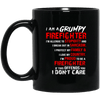 I Am A Grumpy Firefighter Mug Funny Quote Firefighter Coffee Mug Gifts