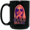 BigProStore Black And Boujee Coffee Mug African American Cup For Pro Afro Girl Guy BM15OZ 15 oz. Black Mug / Black / One Size Coffee Mug