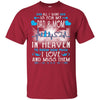 BigProStore I Love My Dad And Mom In Heaven Missing T-Shirt Father's Day Gift Idea G200 Gildan Ultra Cotton T-Shirt / Cardinal / S T-shirt