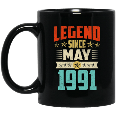 Legend Born May 1991 Coffee Mug 28th Birthday Gifts