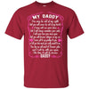 BigProStore I Love You Daddy You May Be Out Of My Sight T-Shirt Father's Day Gift G200 Gildan Ultra Cotton T-Shirt / Cardinal / S T-shirt
