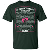 BigProStore For My Dad In Heaven I Love You Daddy T-Shirt Father's Day Gift Idea G200 Gildan Ultra Cotton T-Shirt / Forest / S T-shirt