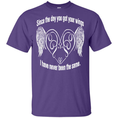 BigProStore Since The Day You Got Your Wings I Have Never Been The Same T-Shirt G200 Gildan Ultra Cotton T-Shirt / Purple / S T-shirt