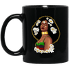 BigProStore African American Pro Black Coffee Mug For Melanin Women Men Afro Girl BM11OZ 11 oz. Black Mug / Black / One Size Coffee Mug
