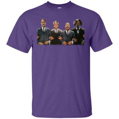 BigProStore African American Black History T-Shirt Designs For Melanin Women Men G200 Gildan Ultra Cotton T-Shirt / Purple / S T-shirt