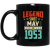 Legend Born May 1953 Coffee Mug 66th Birthday Gifts