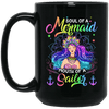 Mermaid Mug Soul Of A Mermaid Mouth Of A Sailor Coffee Cup