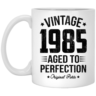 BigProStore Vintage 1985 Aged To Perfection Coffee Mug Gifts XP8434 11 oz. White Mug / White / One Size Coffee Mug