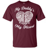 My Daddy's Wings Cover My Heart T-Shirt Cool Father's Day 2019 Gift