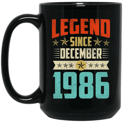Legend Born December 1986 Coffee Mug 33rd Birthday Gifts