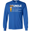 Druncle T-Shirt Like A Normal Uncle Only Drunker Funny Beer Shirts
