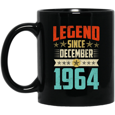 Legend Born December 1964 Coffee Mug 55th Birthday Gifts