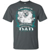 BigProStore Remembering Dad On His Death Anniversary Gift Missing Daddy T-Shirt G200 Gildan Ultra Cotton T-Shirt / Dark Heather / S T-shirt