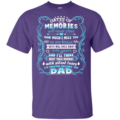 BigProStore I Am Forever Missing You Dad I Love My Daddy T-Shirt Father's Day Gift G200 Gildan Ultra Cotton T-Shirt / Purple / S T-shirt