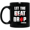 BigProStore Nurse Mug Let The Beat Drop Cool Gifts For Nurses Nursing Students BM11OZ 11 oz. Black Mug / Black / One Size Coffee Mug