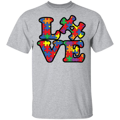 Autism Love Shirts Autism Awareness Puzzle Designs Idea